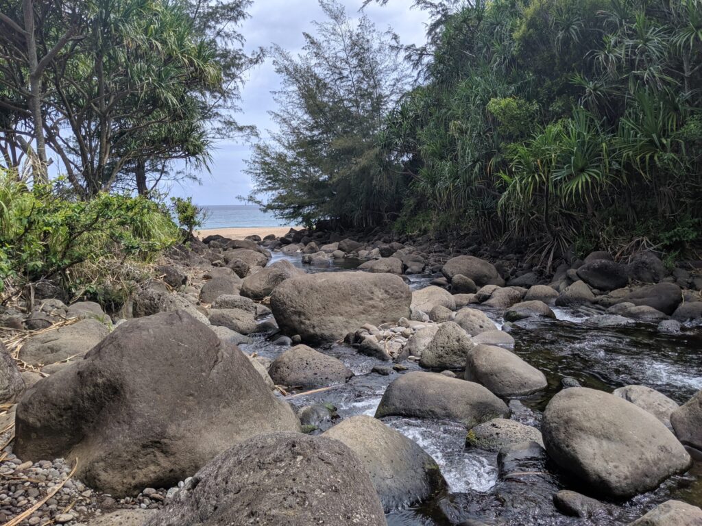 Hanakāpīʻai Stream